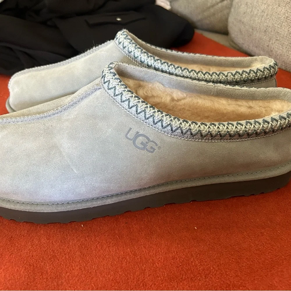 UGG Men's Tasman Clog Slippers light gray